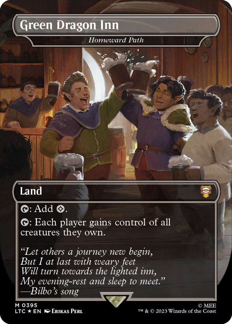 Image for Green Dragon Inn - Homeward Path (Surge Foil) (Commander: The Lord of the Rings: Tales of Middle-earth) (395) - Magic: The Gathering