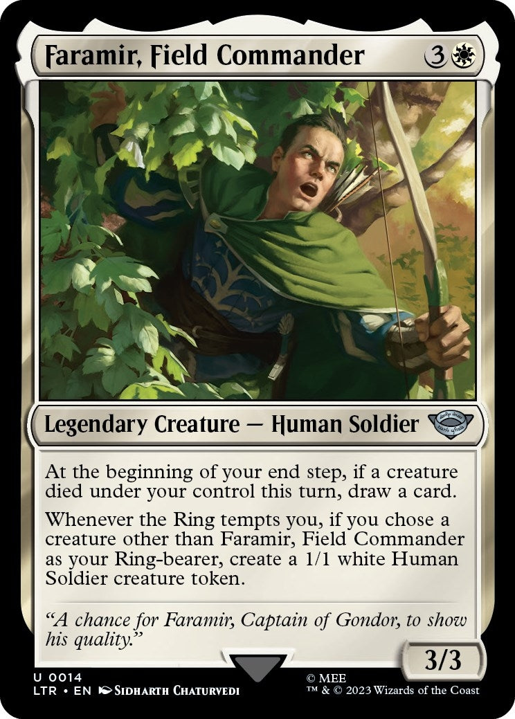 Image for Faramir, Field Commander (Universes Beyond: The Lord of the Rings: Tales of Middle-earth) (14) - Magic: The Gathering