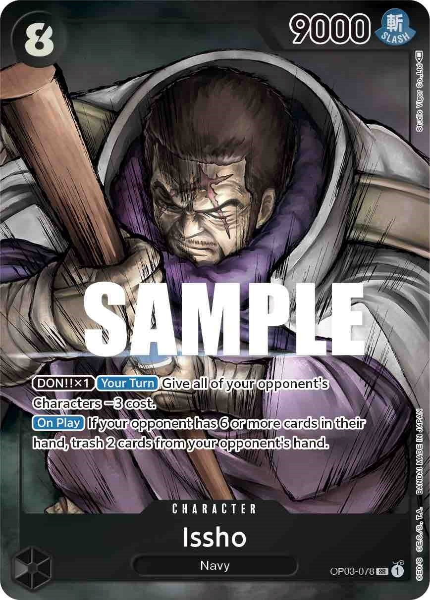 Image for Issho (Alternate Art) (Pillars of Strength) (OP03-078) - One Piece Card Game