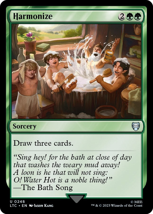 Image for Harmonize (Commander: The Lord of the Rings: Tales of Middle-earth) (248) - Magic: The Gathering