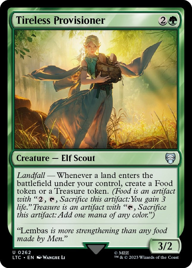 Image for Tireless Provisioner (Commander: The Lord of the Rings: Tales of Middle-earth) (262) - Magic: The Gathering