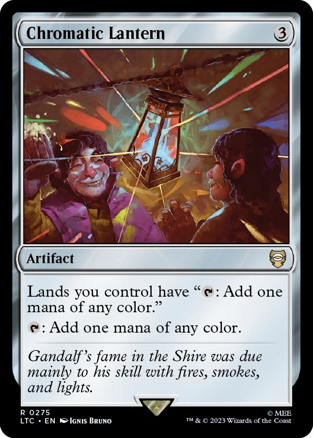 Image for Chromatic Lantern (Commander: The Lord of the Rings: Tales of Middle-earth) (275) - Magic: The Gathering
