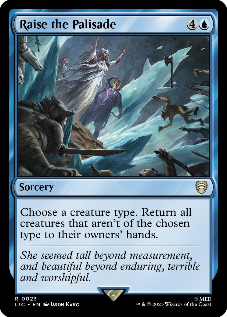 Image for Raise the Palisade (Commander: The Lord of the Rings: Tales of Middle-earth) (23) - Magic: The Gathering