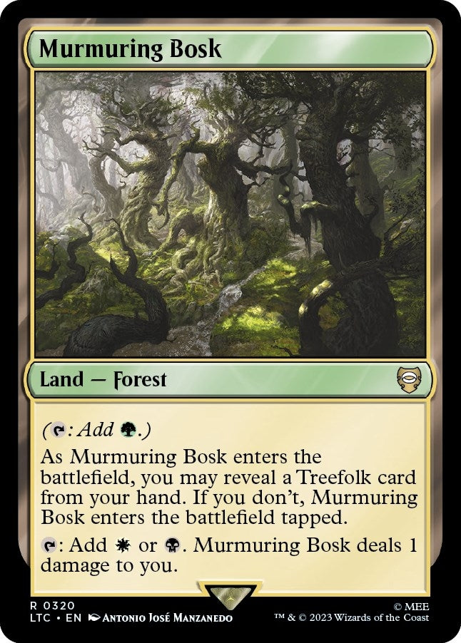 Image for Murmuring Bosk (Commander: The Lord of the Rings: Tales of Middle-earth) (320) - Magic: The Gathering
