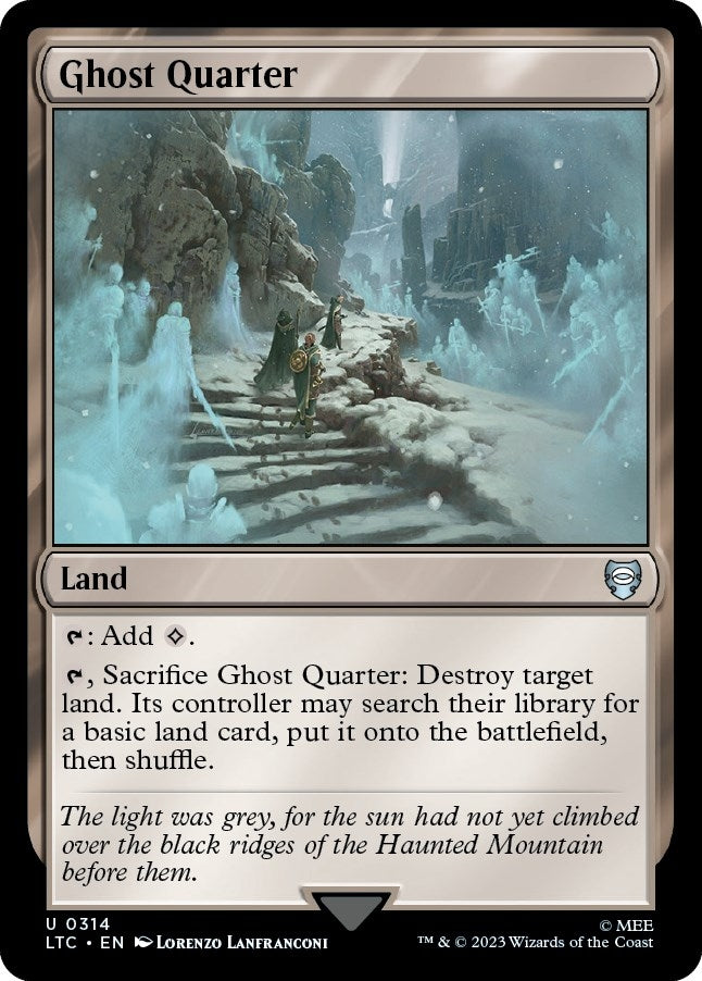 Image for Ghost Quarter (Commander: The Lord of the Rings: Tales of Middle-earth) (314) - Magic: The Gathering