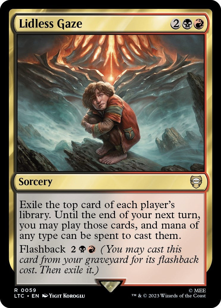 Image for Lidless Gaze (Commander: The Lord of the Rings: Tales of Middle-earth) (59) - Magic: The Gathering