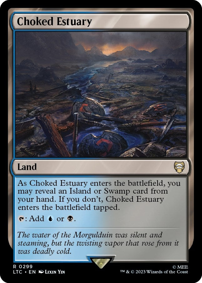 Image for Choked Estuary (Commander: The Lord of the Rings: Tales of Middle-earth) (299) - Magic: The Gathering