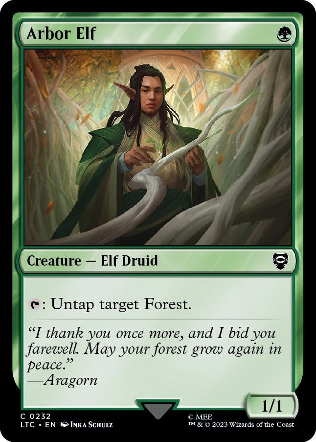 Image for Arbor Elf (Commander: The Lord of the Rings: Tales of Middle-earth) (232) - Magic: The Gathering
