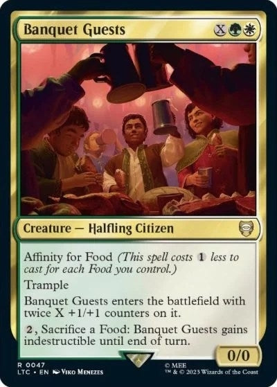 Image for Banquet Guests (Commander: The Lord of the Rings: Tales of Middle-earth) (47) - Magic: The Gathering