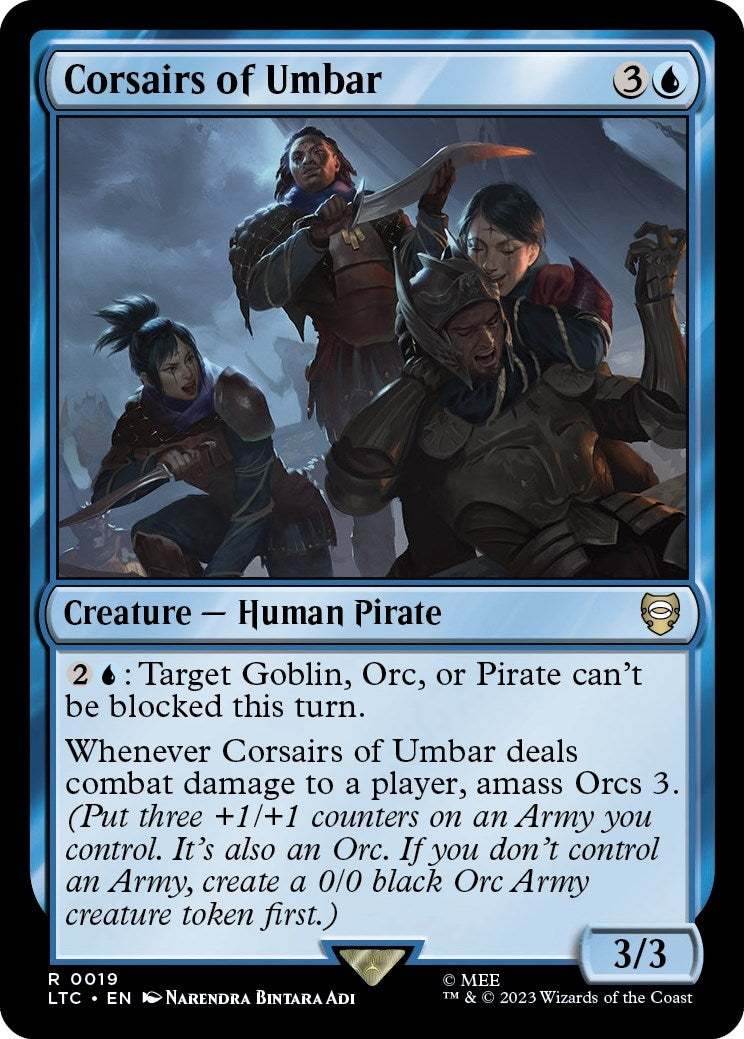 Image for Corsairs of Umbar (Commander: The Lord of the Rings: Tales of Middle-earth) (19) - Magic: The Gathering