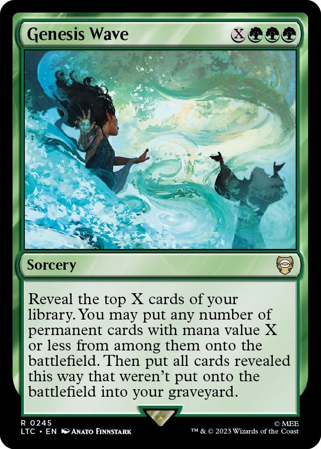 Image for Genesis Wave (Commander: The Lord of the Rings: Tales of Middle-earth) (245) - Magic: The Gathering