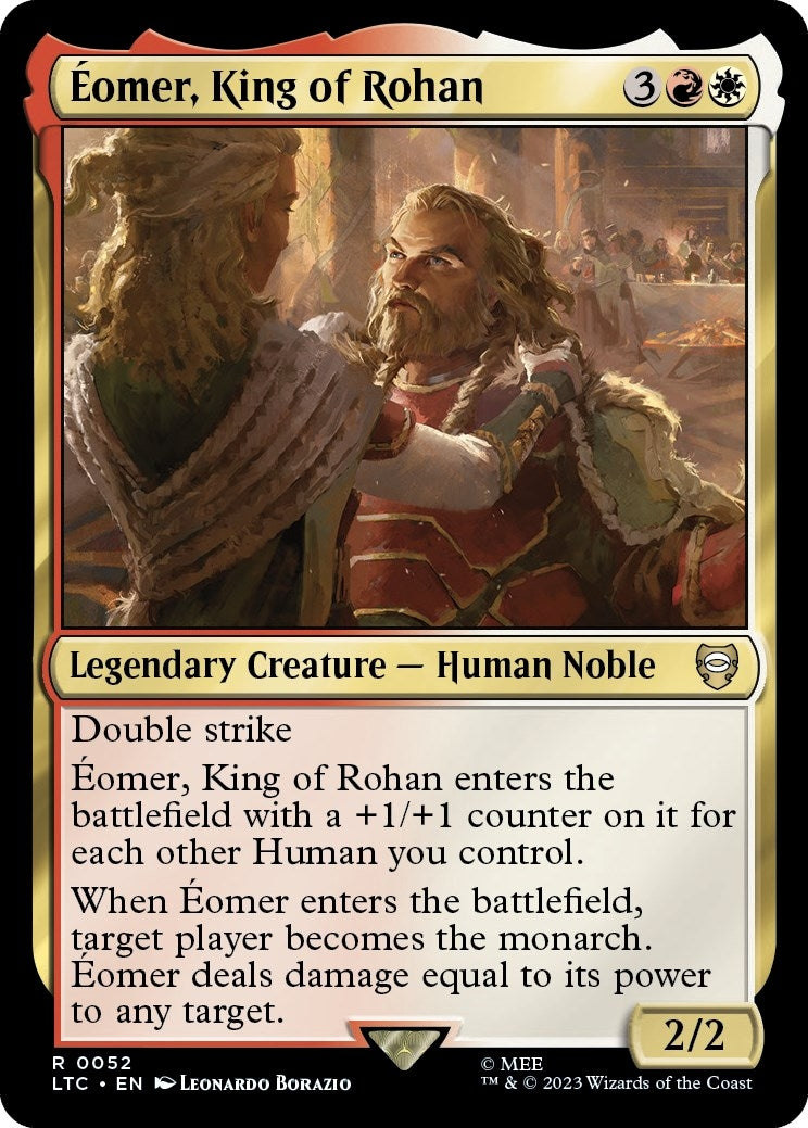 Image for Eomer, King of Rohan (Commander: The Lord of the Rings: Tales of Middle-earth) (52) - Magic: The Gathering