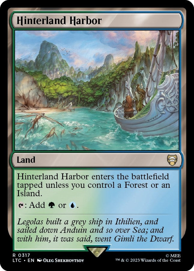 Image for Hinterland Harbor (Commander: The Lord of the Rings: Tales of Middle-earth) (317) - Magic: The Gathering