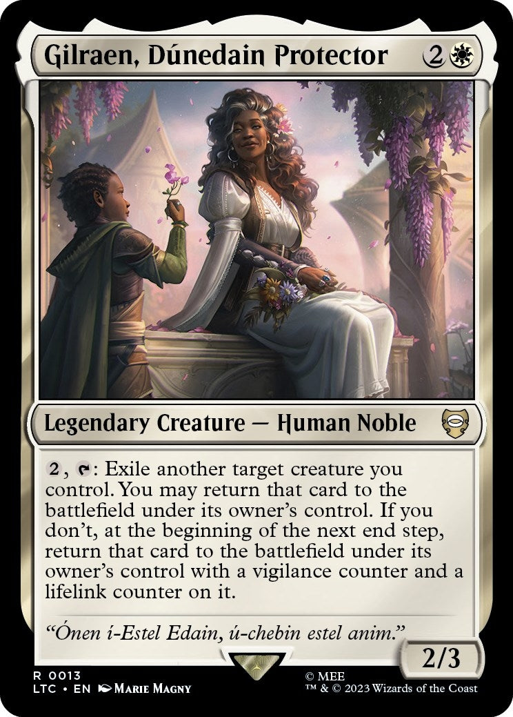 Image for Gilraen, Dunedain Protector (Commander: The Lord of the Rings: Tales of Middle-earth) (13) - Magic: The Gathering