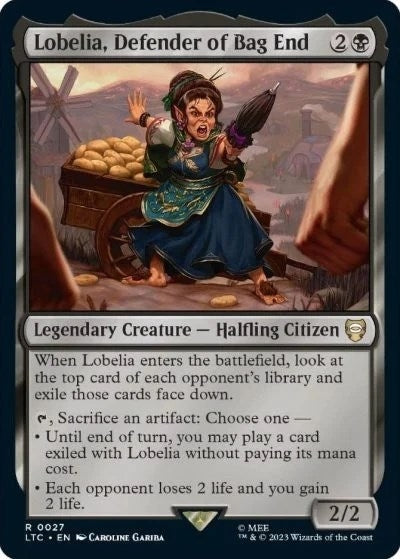 Image for Lobelia, Defender of Bag End (Commander: The Lord of the Rings: Tales of Middle-earth) (27) - Magic: The Gathering
