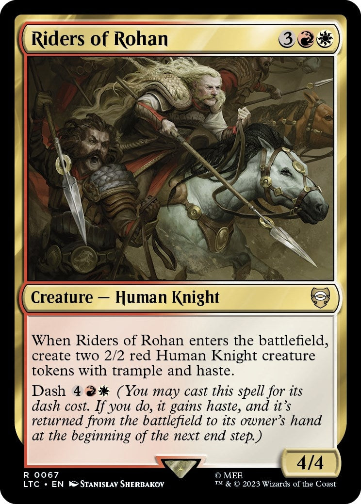 Image for Riders of Rohan (Commander: The Lord of the Rings: Tales of Middle-earth) (67) - Magic: The Gathering