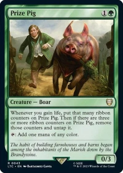 Image for Prize Pig (Commander: The Lord of the Rings: Tales of Middle-earth) (43) - Magic: The Gathering