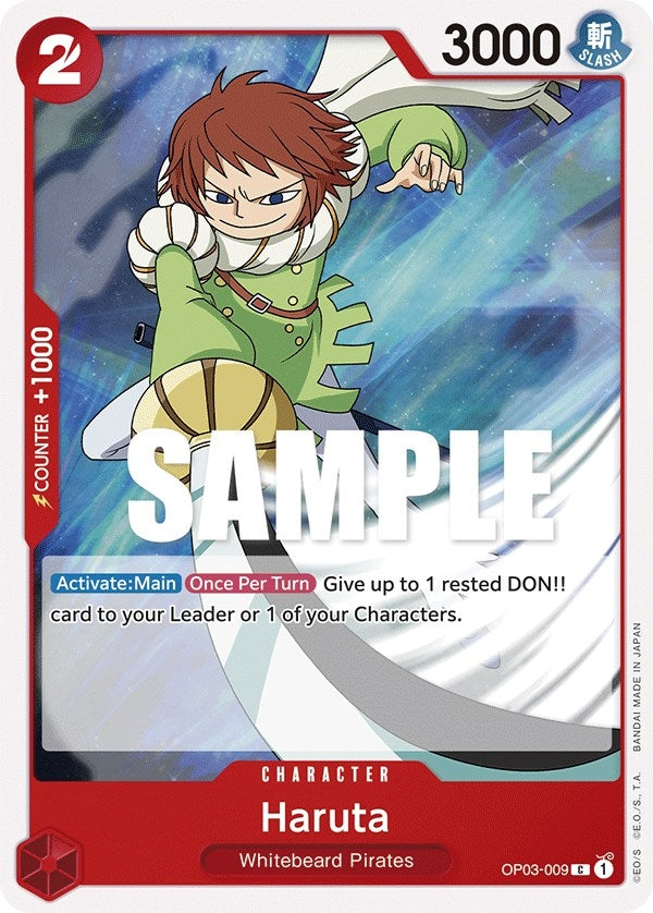 Image for Haruta (Pillars of Strength) (OP03-009) - One Piece Card Game