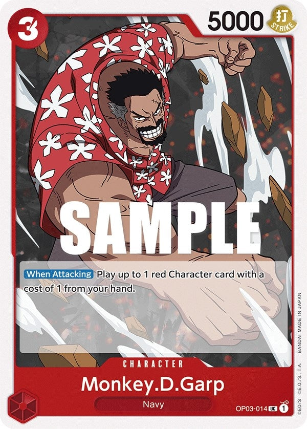 Image for Monkey.D.Garp (Pillars of Strength) (OP03-014) - One Piece Card Game
