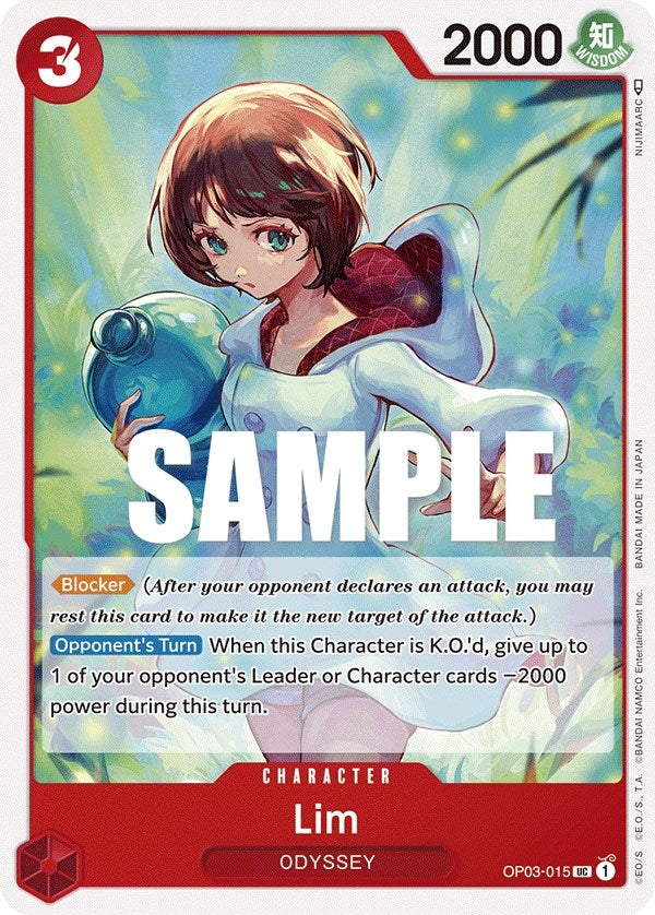 Image for Lim (Pillars of Strength) (OP03-015) - One Piece Card Game