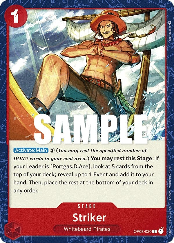 Image for Striker (Pillars of Strength) (OP03-020) - One Piece Card Game