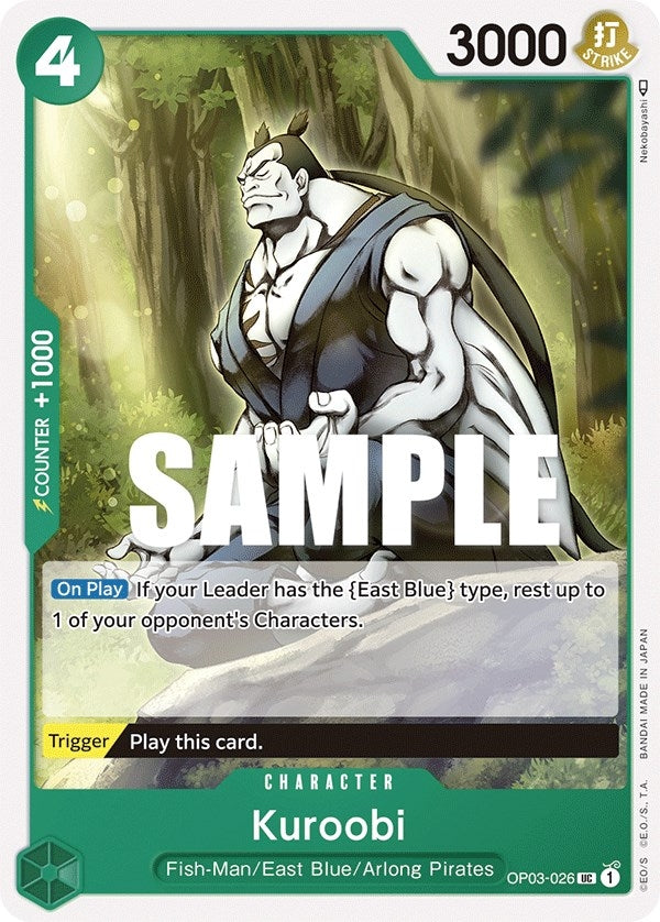 Image for Kuroobi (Pillars of Strength) (OP03-026) - One Piece Card Game