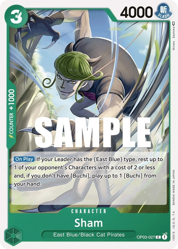 Image for Sham (Pillars of Strength) (OP03-027) - One Piece Card Game