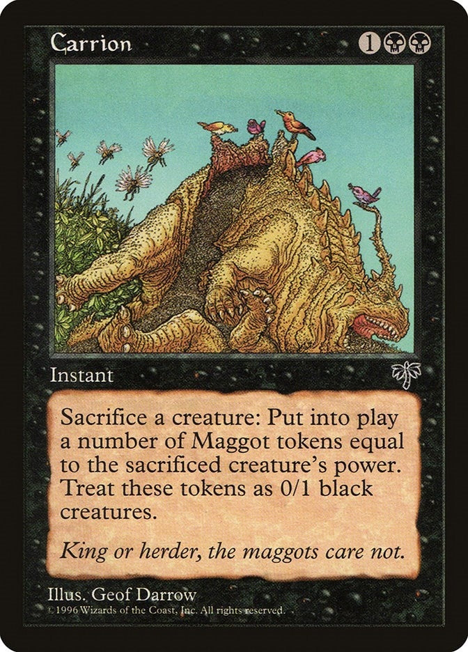 Image for Carrion (Mirage) - Magic: The Gathering