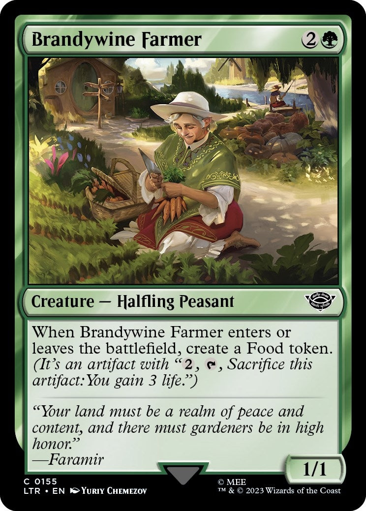 Image for Brandywine Farmer (Universes Beyond: The Lord of the Rings: Tales of Middle-earth) (155) - Magic: The Gathering