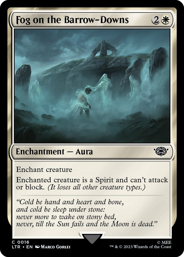 Image for Fog on the Barrow-Downs (Universes Beyond: The Lord of the Rings: Tales of Middle-earth) (16) - Magic: The Gathering