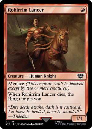Image for Rohirrim Lancer (Universes Beyond: The Lord of the Rings: Tales of Middle-earth) (146) - Magic: The Gathering