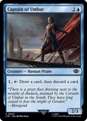 Image for Captain of Umbar (Universes Beyond: The Lord of the Rings: Tales of Middle-earth) (45) - Magic: The Gathering