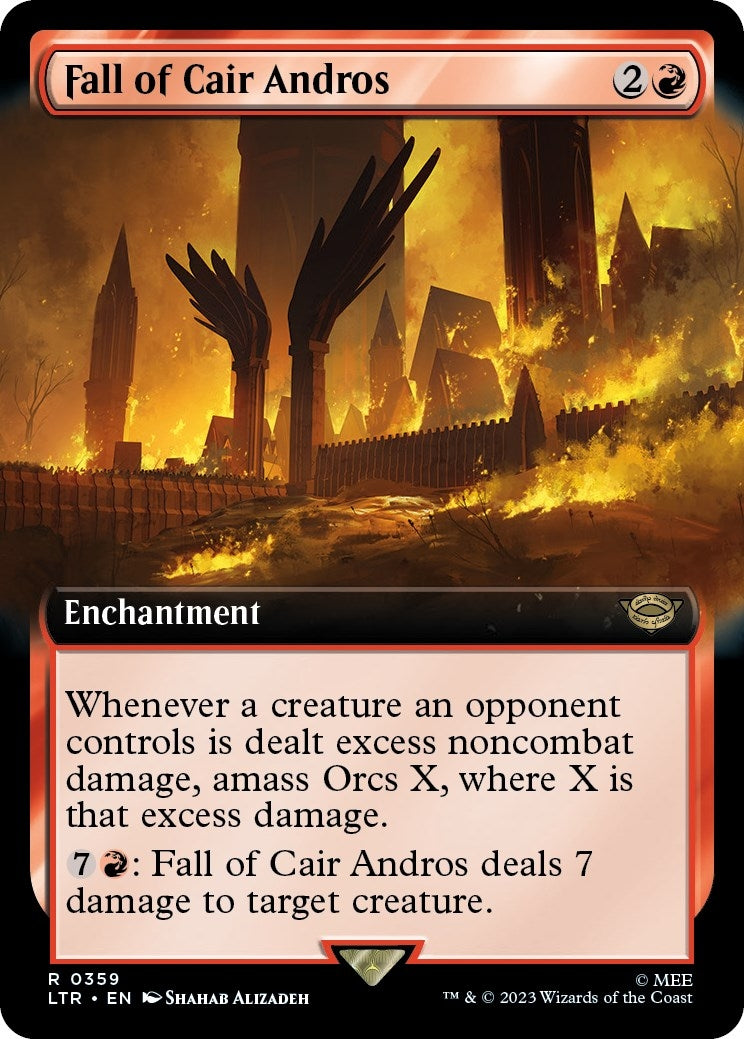 Image for Fall of Cair Andros (Extended Art) (Universes Beyond: The Lord of the Rings: Tales of Middle-earth) (359) - Magic: The Gathering