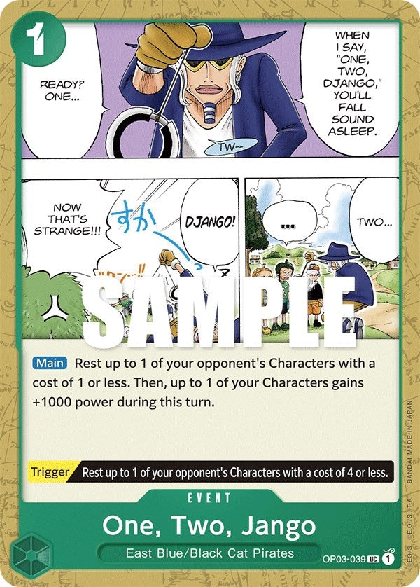 Image for One, Two, Jango (Pillars of Strength) (OP03-039) - One Piece Card Game