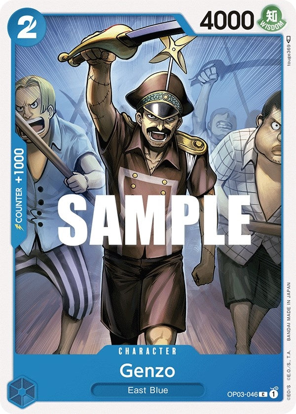 Image for Genzo (Pillars of Strength) (OP03-046) - One Piece Card Game