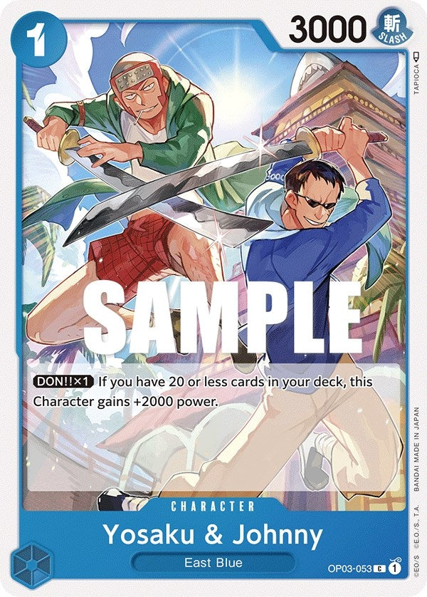 Image for Yosaku & Johnny (Pillars of Strength) (OP03-053) - One Piece Card Game