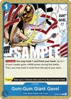 Image for Gum-Gum Giant Gavel (Pillars of Strength) (OP03-055) - One Piece Card Game