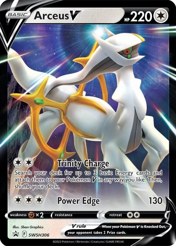 Image for Arceus V - SWSH306 (SWSH: Sword & Shield Promo Cards) (SWSH306) - Pokemon