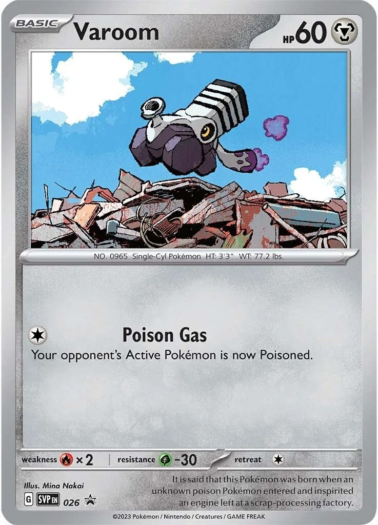 Image for Varoom (SV: Scarlet & Violet Promo Cards) (026) - Pokemon