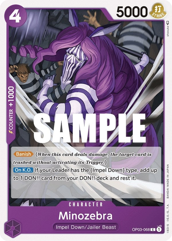 Image for Minozebra (Pillars of Strength) (OP03-068) - One Piece Card Game