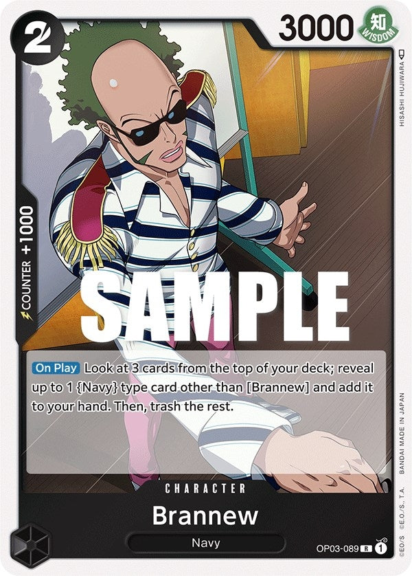 Image for Brannew (Pillars of Strength) (OP03-089) - One Piece Card Game