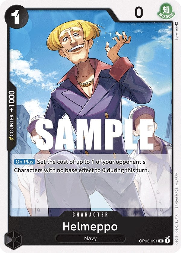 Image for Helmeppo (Pillars of Strength) (OP03-091) - One Piece Card Game