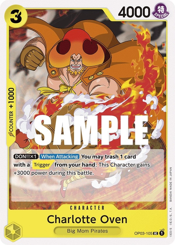 Image for Charlotte Oven (Pillars of Strength) (OP03-105) - One Piece Card Game