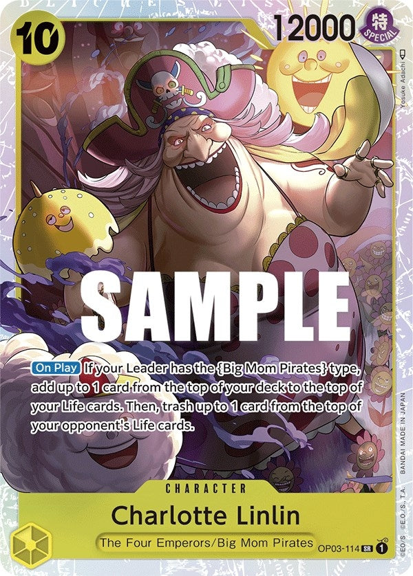 Image for Charlotte Linlin (114) (Pillars of Strength) (OP03-114) - One Piece Card Game