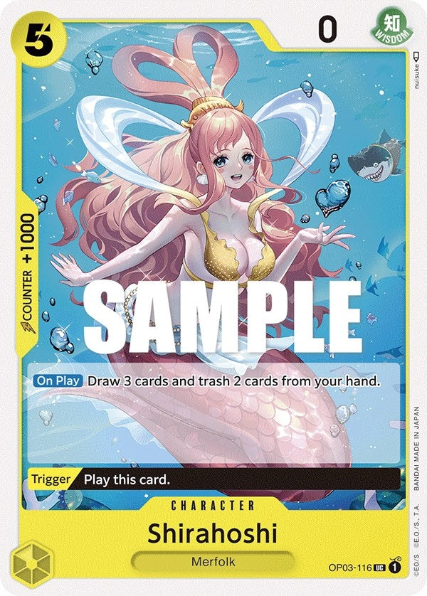 Image for Shirahoshi (Pillars of Strength) (OP03-116) - One Piece Card Game