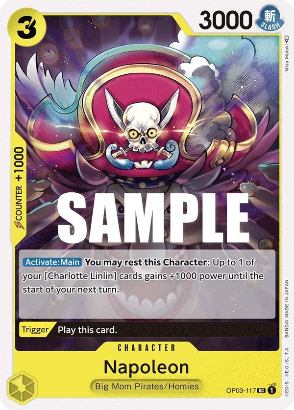 Image for Napoleon (Pillars of Strength) (OP03-117) - One Piece Card Game
