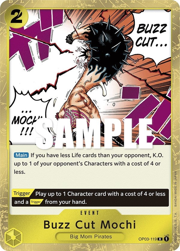 Image for Buzz Cut Mochi (Pillars of Strength) (OP03-119) - One Piece Card Game