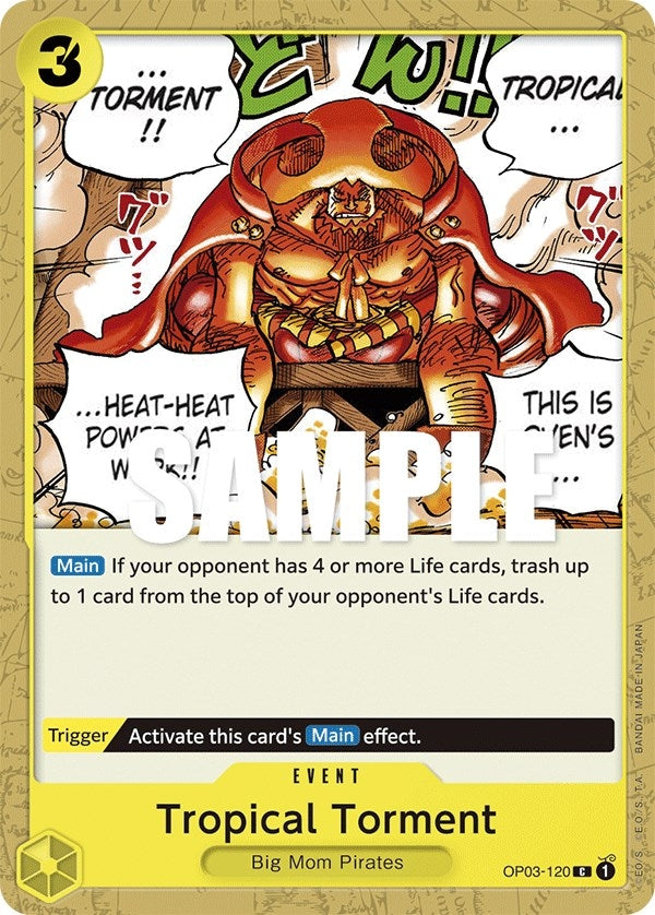 Image for Tropical Torment (Pillars of Strength) (OP03-120) - One Piece Card Game