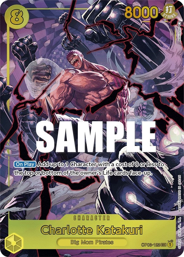 Image for Charlotte Katakuri (123) (Alternate Art) (Pillars of Strength) (OP03-123) - One Piece Card Game
