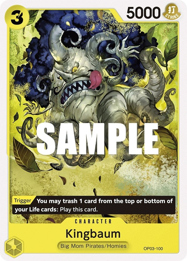Image for Kingbaum (Pillars of Strength) (OP03-100) - One Piece Card Game